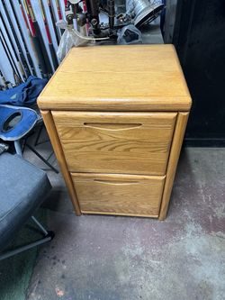Full Wood Filing Cabinet