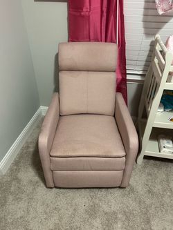 Pink nursing chair