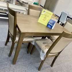 5pc Dinning Table Set $499