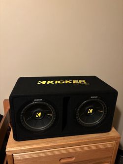 Kicker CompC Dual 10inch Sub