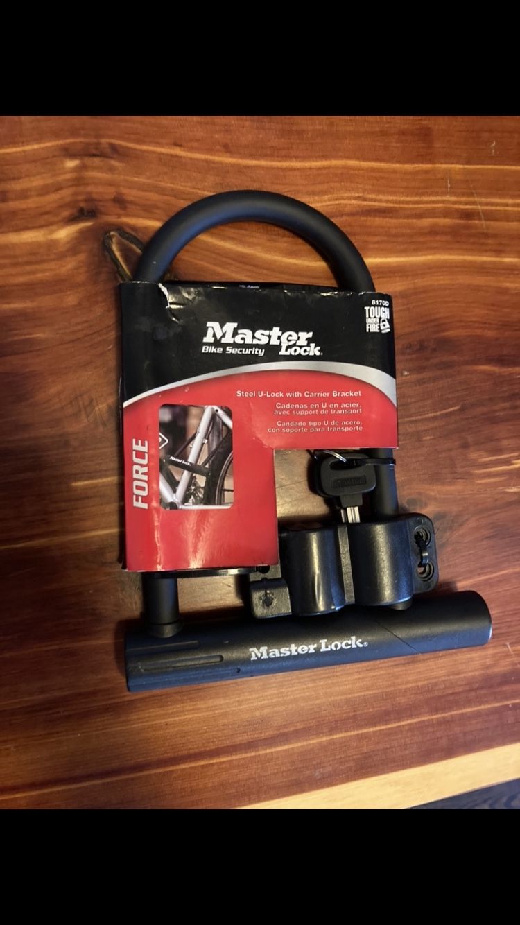 Steel Fireproof Master U Lock & Cable