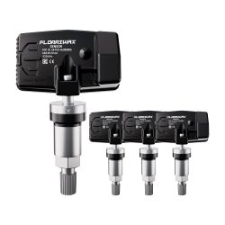 FLORRIWAX TPMS Sensor,Set of 4 433Mhz Tire Pressure Sensor Compatible with Dodge Ram 1(contact info removed) 3(contact info removed), Jeep Cherokee