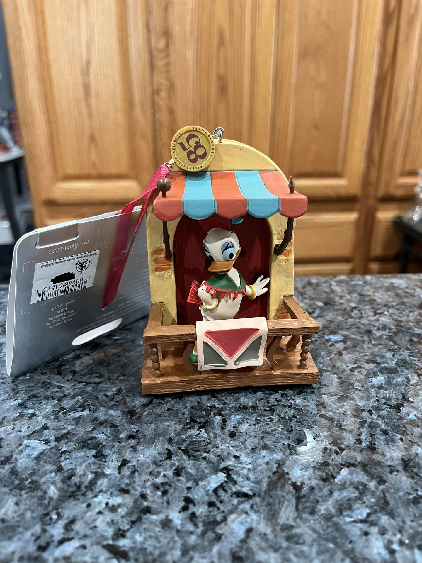 Disney Daisy Duck 85th Anniversary Ornament. Brand new on original card. Smoke free home Will combine listings before purchase to save on shipping