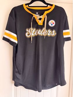 Women’s XL Pittsburgh Steelers Fanatics Jersey Top