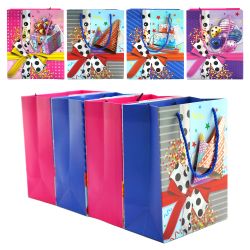 Polka Dot Bow 3D Foil-Stamped Gift Bag(M)