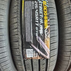 NEW TIRE 215-45-R17 
