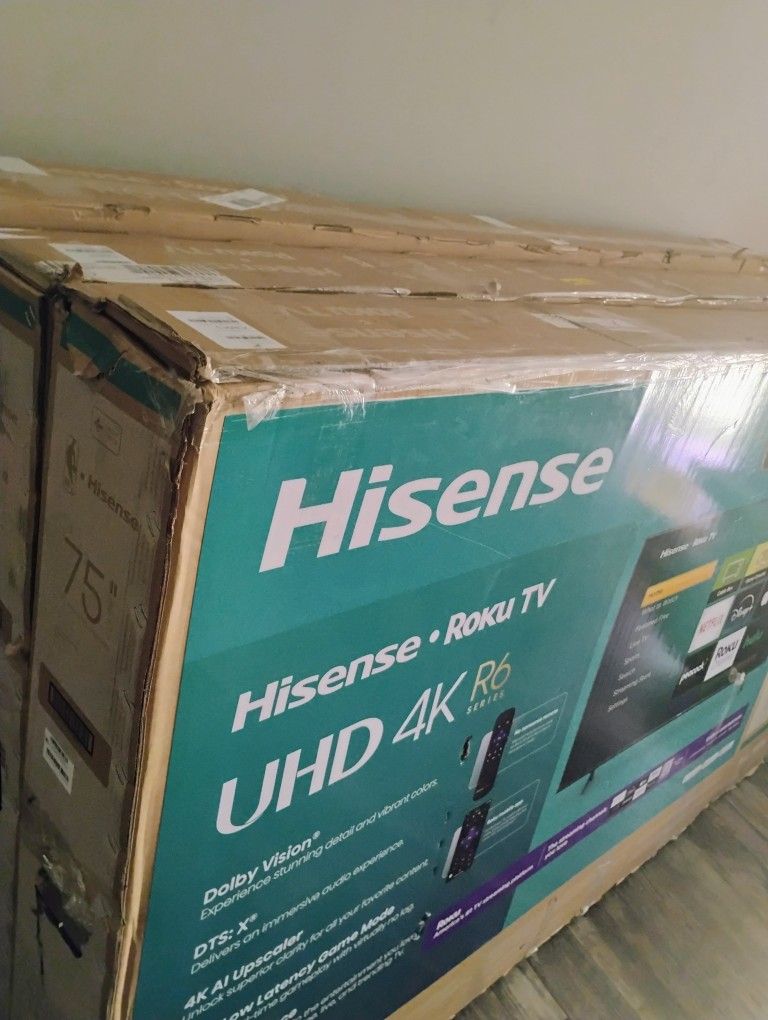 75 Inch Hisense Roku 4K
