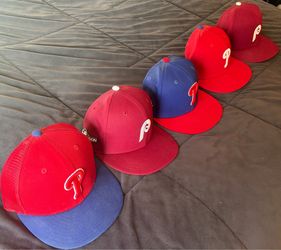 Philadelphia Phillies Fitted Hats - Sizes 6 7/8 - 7 ($10 each)