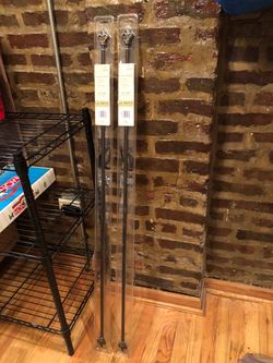 Curtain rods set 48-86