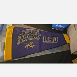 lsu tigers mega phone felt cover