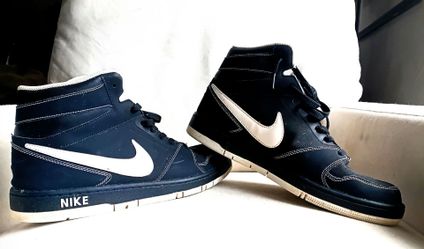 Nike Prestige IV High Basketball Shoes – Men's Size 13 – Black/White – Excellent Condition