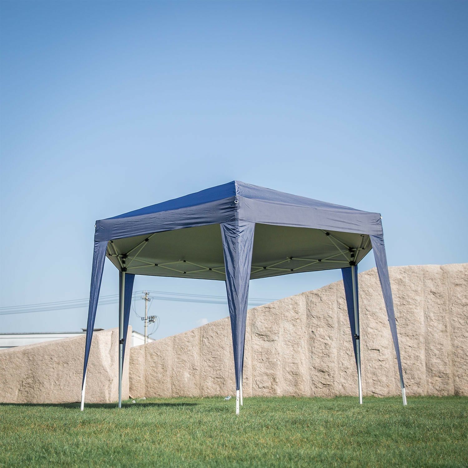 NEW Hexagonal Outdoor Tent Garden Gazebo Patio Canopy Mosquito Netting Side Wall Mesh Curtain