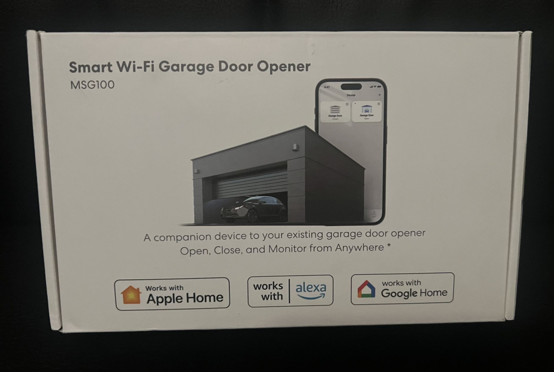 New/Open Box Meross Garage Door Opener MSG100
