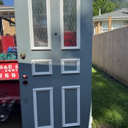 Metal Insulation Heavy Duty Door Size 79.1 X 35.7 In 