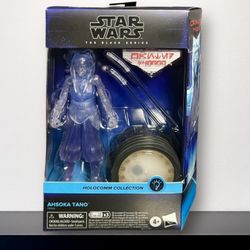 Star Wars The Black Series Ahsoka Tano Holocomm Collection Figure - New Sealed