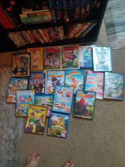 18 kid/teen  movies Disney and more! $6 per dvd