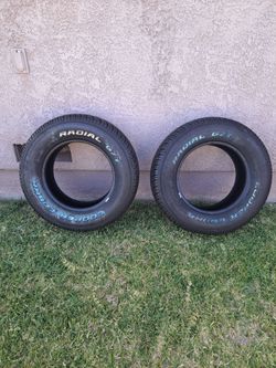 Cooper cobra white letter tires