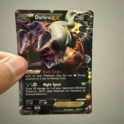 Pokemon (Darkai EX) Card