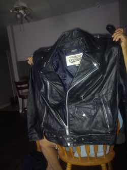 Genuine Leather Biker Jacket