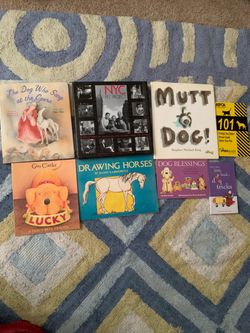 Lot of 8 Dog and Animal Books