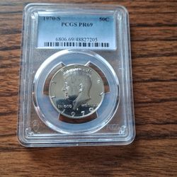1970s Pr69 Half Dollar 