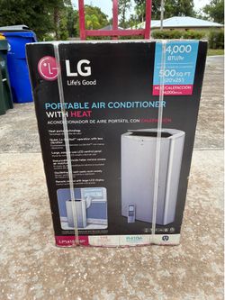 Air conditioner portable.  Lg