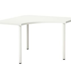White Corner Desk 