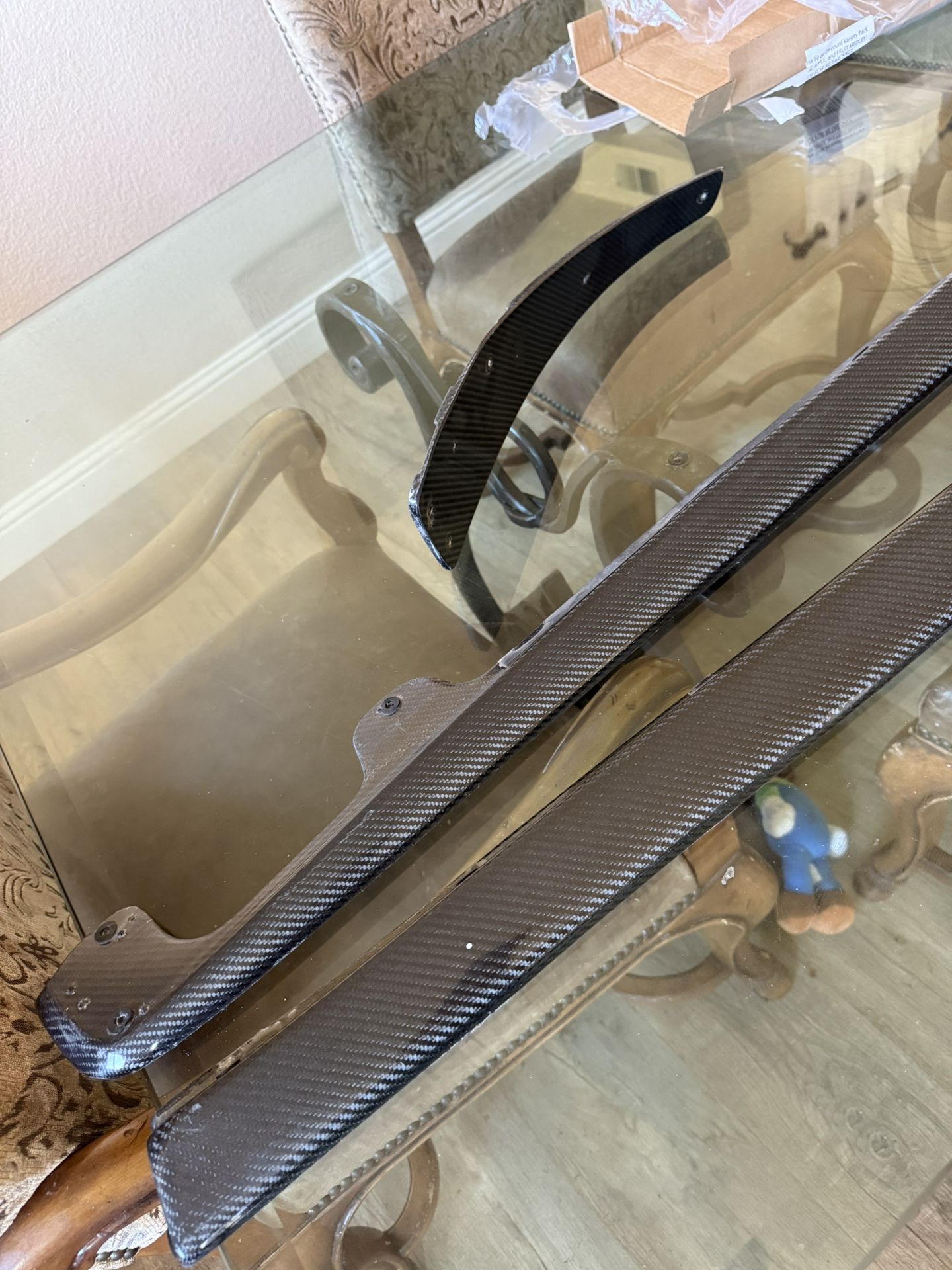 C6 Corvette Real Carbon Fiber Side Skirts And Spats