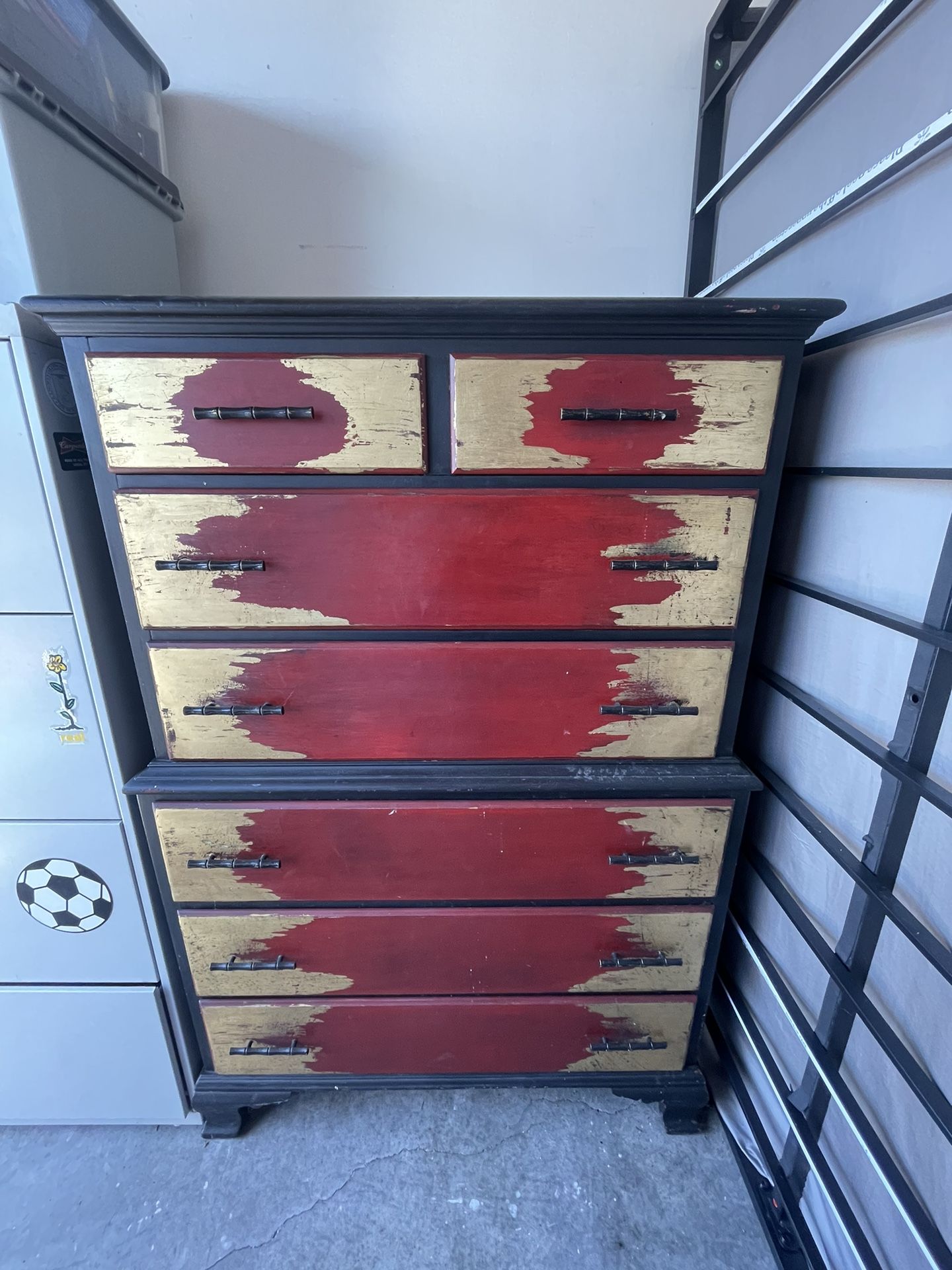 Mahogany 7 Drawer Dresser