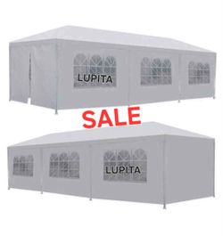 Canopy Party Tent 10x30 White Gazebo Wedding Parties Tent Canopy With Sides -(FOR SALE) Carpa