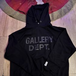 Gallery Dept Dark Black Hoodie