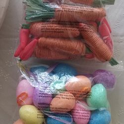 Easter Filler Eggs And Carrots 