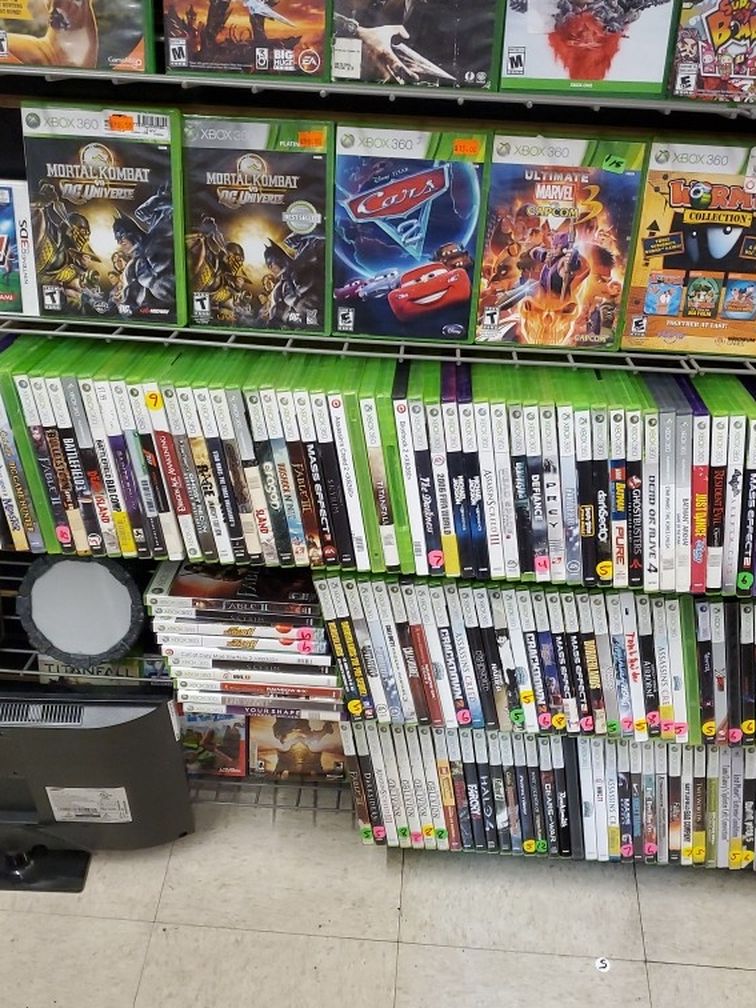 Xbox 360 Games All Diferent Price