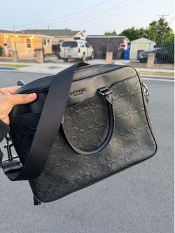 Brand New Coach Leather Briefcase