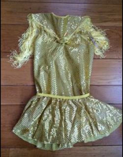 Gold Jazz Costume - Childs XLarge