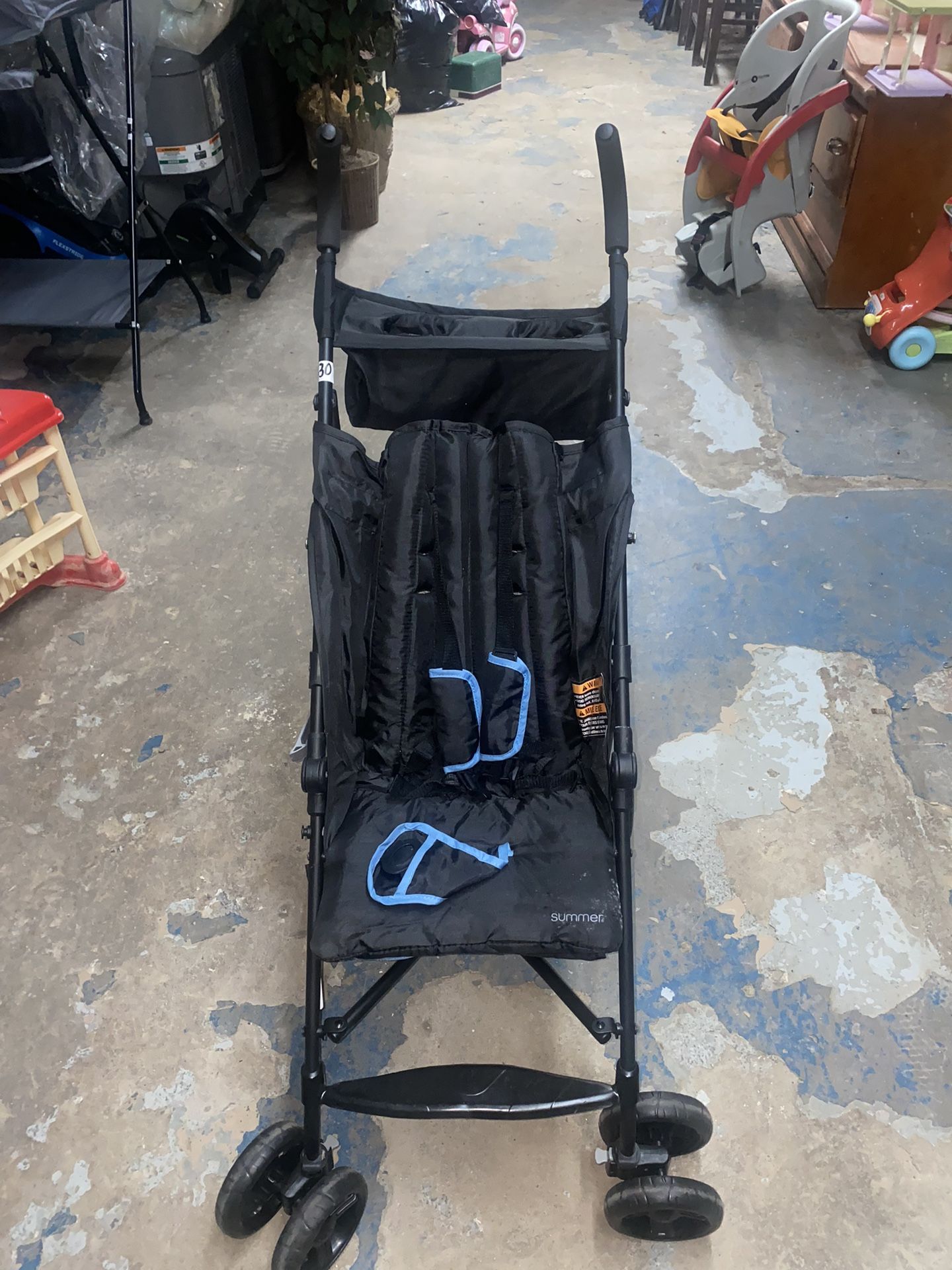 Black Umbrella Stroller w/ Cup holder