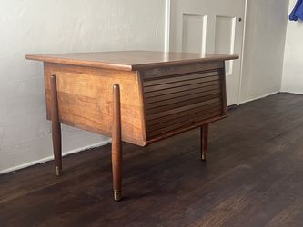 Mid century wooden side table
