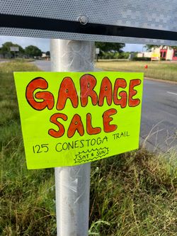 GARAGE SALE PFLUGERVILLE