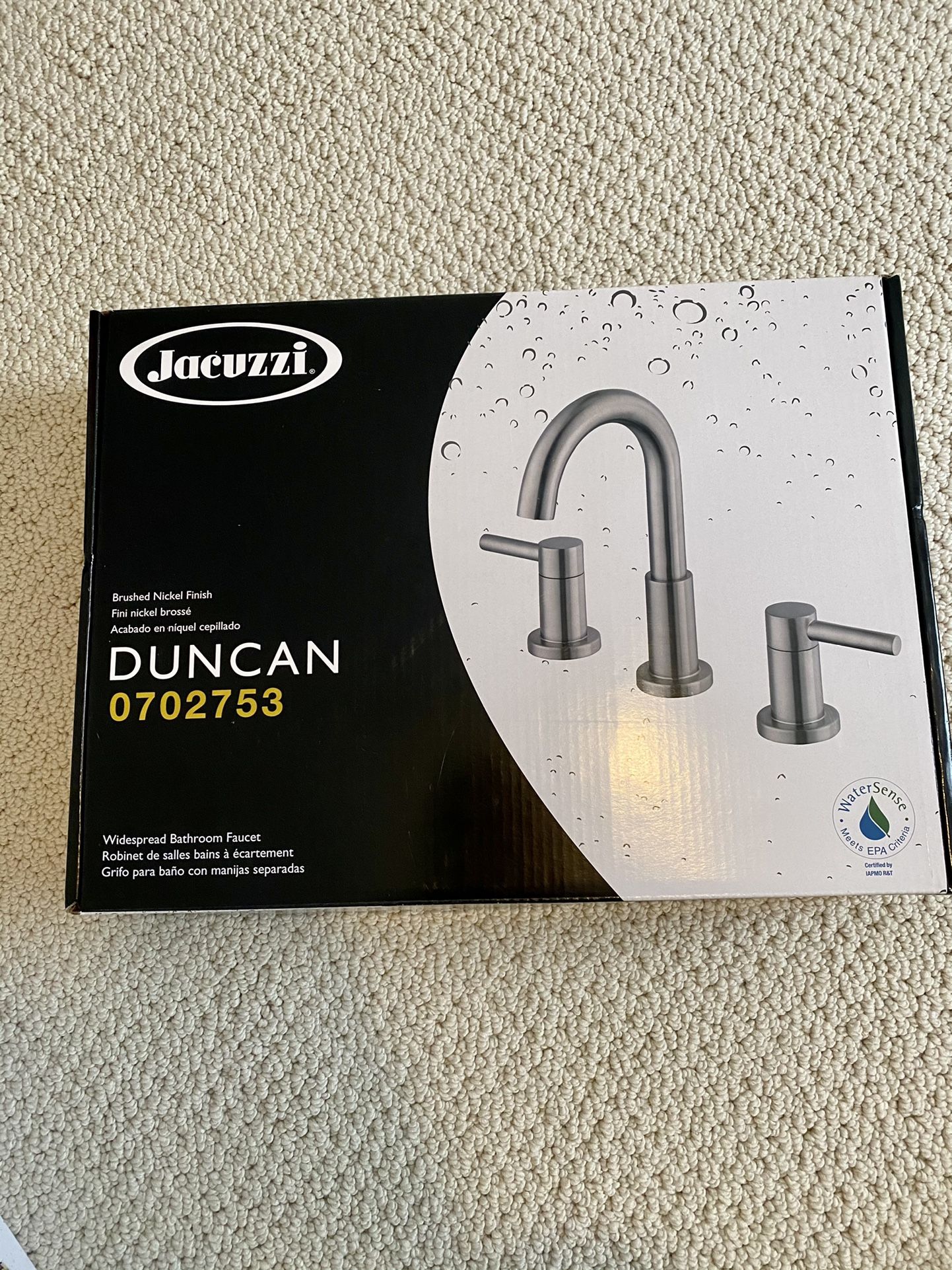 Jacuzzi Duncan Bath Vanity Sink Faucet