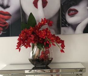 Orchid floral arrangement