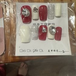 Medium Size Short Length press on nails