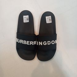 Burberry Black Slides
