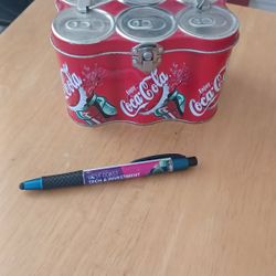 Coca Cola Tin Lunch Pail