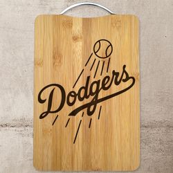 LA Dodgers Laser Engraved Cutting Board