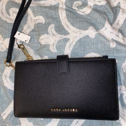 Marc Jacobs Leather Phone Wallet Bnew