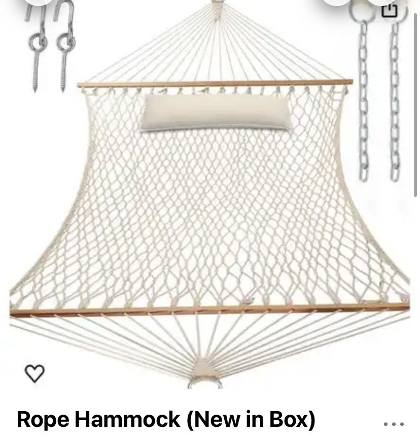 Rope hammock 