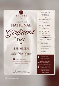 Don’t Forget National Girlfriend Day is August 1!