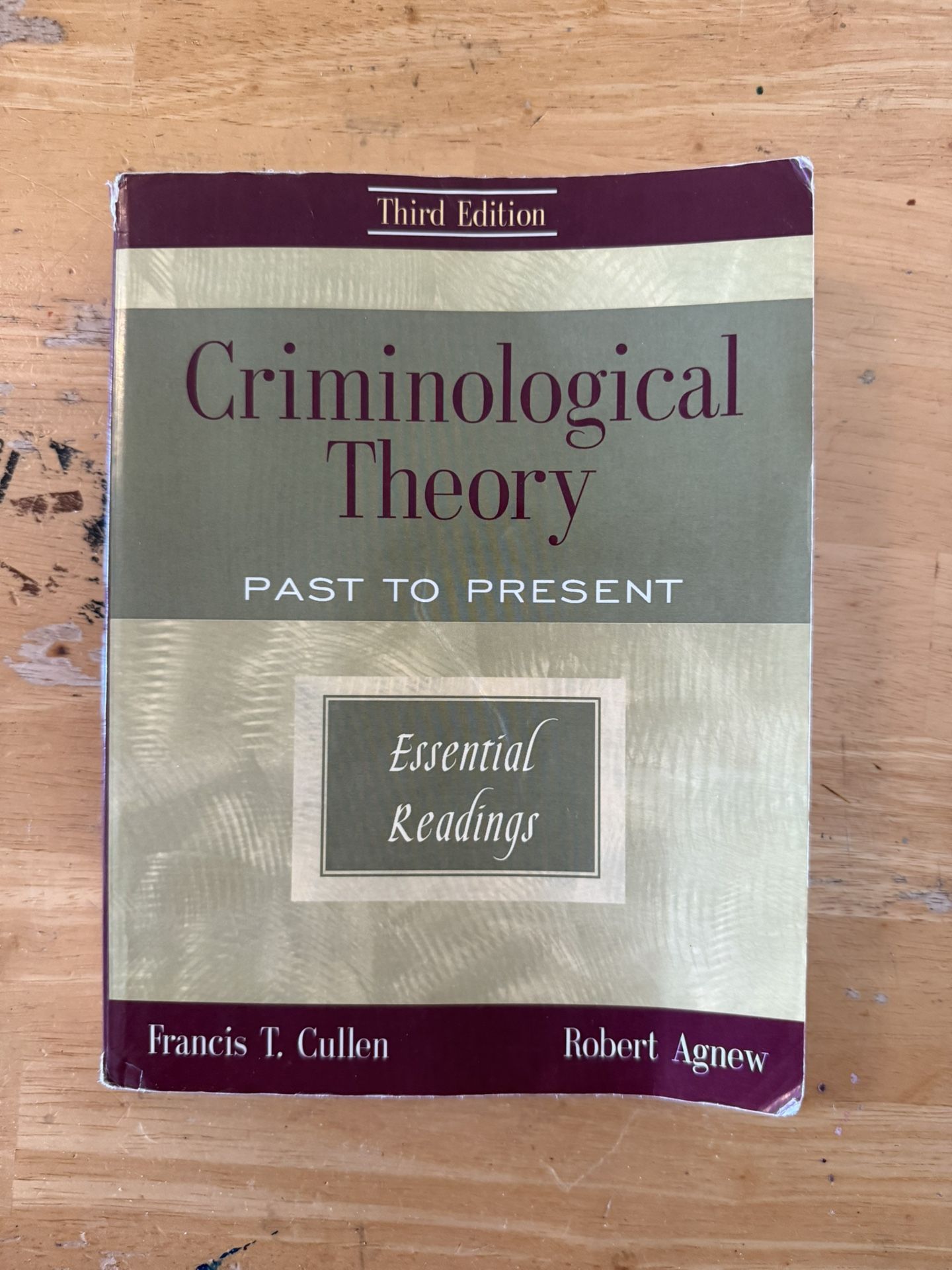Criminological Theory