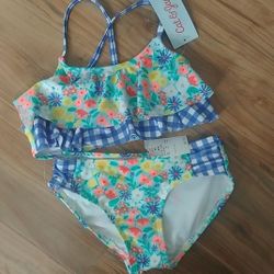 Flower Bikini Girl Ruffles 