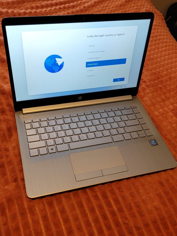 HP 14" Laptop Fast ๐ Quad Core 128GB SSD ( 2021 model )